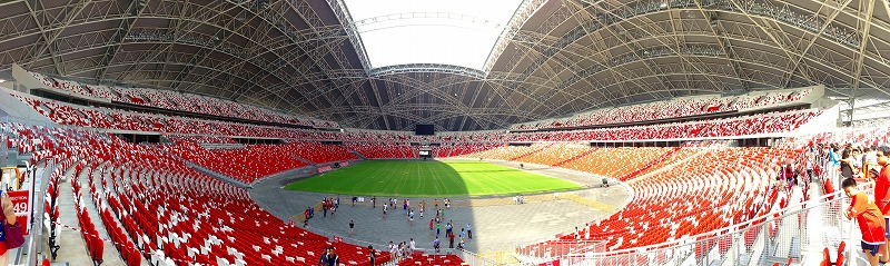 世界最大のドームを持つシンガポールの新国立競技場を見学 シンガポール留学支援センター公式ブログ