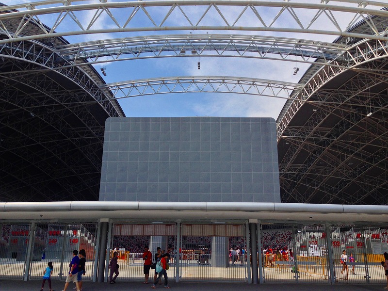 世界最大のドームを持つシンガポールの新国立競技場を見学 シンガポール留学支援センター公式ブログ